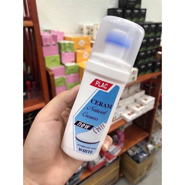 Dụng cụ tẩy trắng giày, túi sách plac