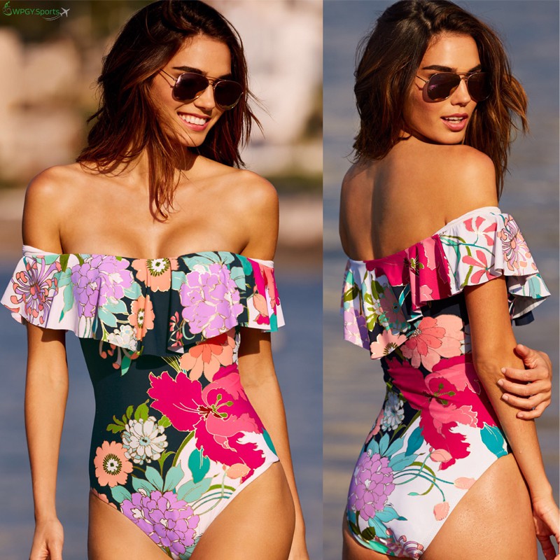 Bikini Một Mảnh Trễ Vai Gợi Cảm Cho Nữ