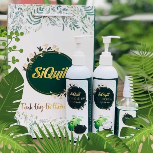 Bộ 3 chăm sóc tóc siquill