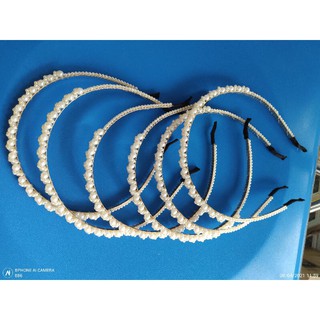 CÀI TÓC đính giả ngọc trai