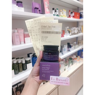 [HÀNG NHẬP CHUẨN AUTH CÓ BILL HÀN] Kem Dưỡng Mắt Chống Lão Hóa Innisfree Perfect 9 Repair Eye Cream Ex 30ml