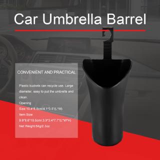 Hộp Đựng Dù Bằng ABS Đa Năng Gắn Cửa Sau Xe Hơi Tiện Dụng Giá Đỡ