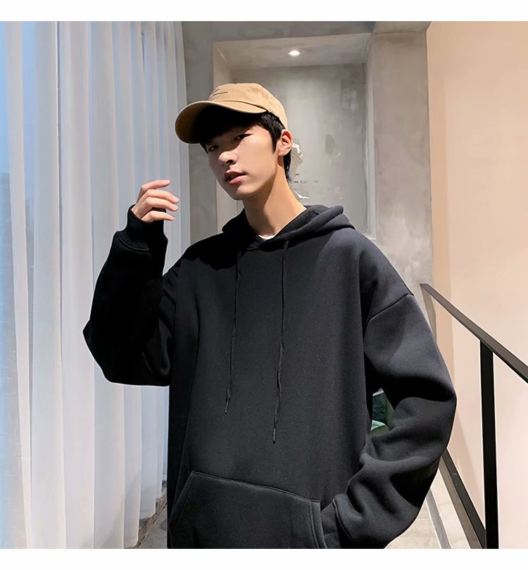 Áo Hoodie Oversize Phong Cách Hàn Quốc Cho Cặp Đôi (8 Màu) | BigBuy360 - bigbuy360.vn