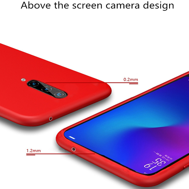 ONEPLUS Ốp Lưng Silicone Màu Trơn Thời Trang Cho Oneplus 7 Pro 6 6t 1 + 7 Pro 1 + 6 1 + 6t