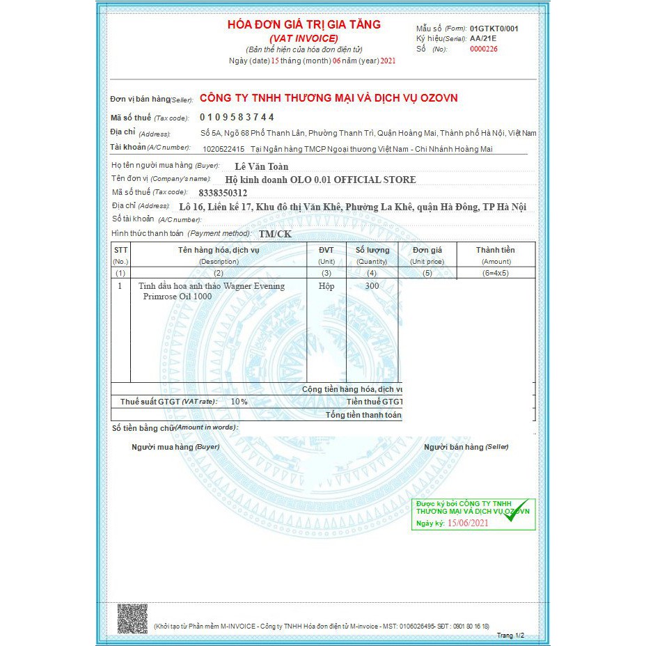 Tinh dầu hoa anh thảo Wagner Evening Primrose Oil 1000 đẹp da, chống lão hóa, cân bằng nội tiết tố | Thế Giới Skin Care