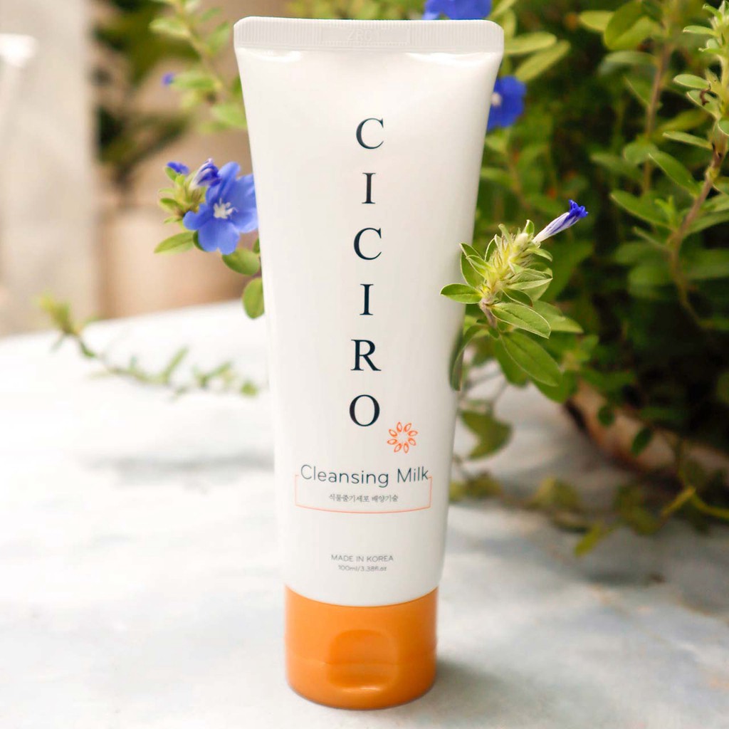 Sữa rửa mặt Hàn Quốc Ciciro - Cleansing milk Ciciro giúp làm sạch da, loại bỏ bụi bẩn và bã nhờn trên da, ngăn ngừa mụn