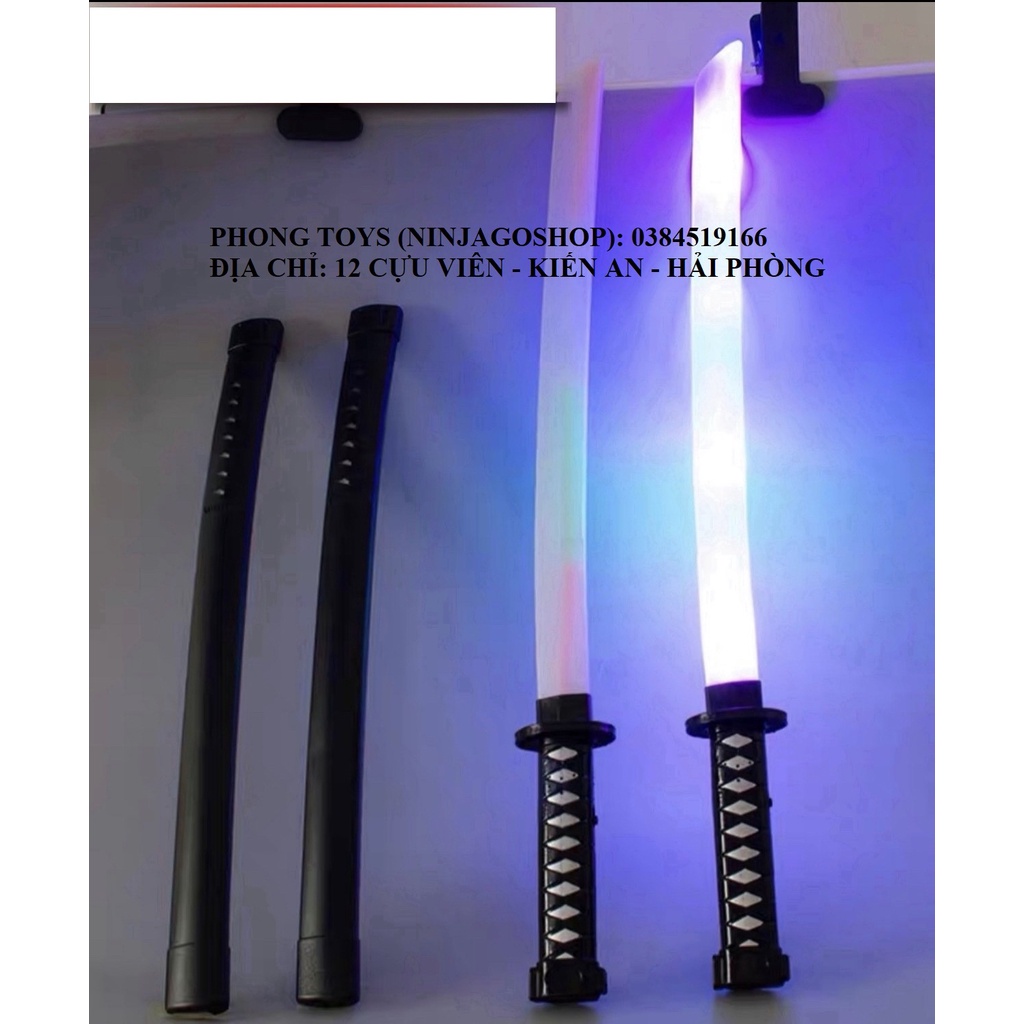 Kiếm Nhật Katana của Ninja PHÁT SÁNG CÓ NHẠC