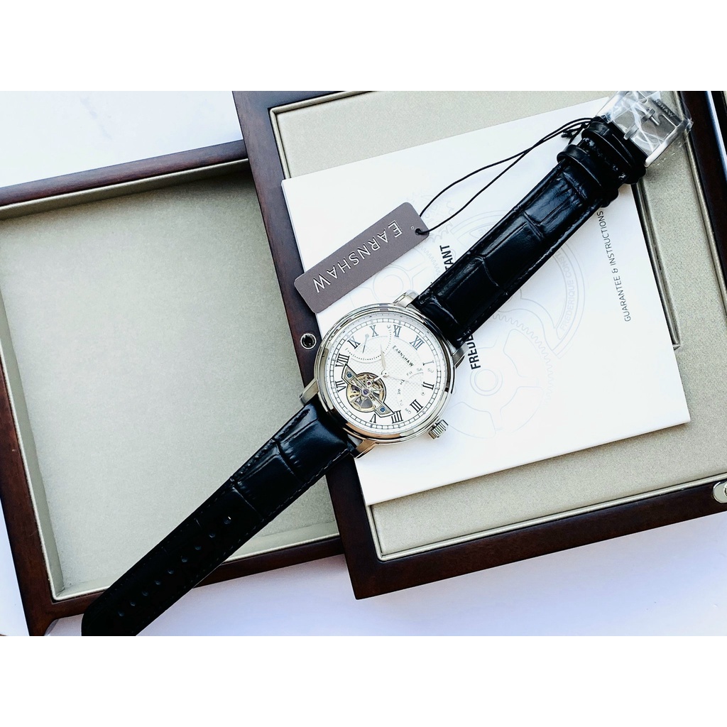 ĐỒNG HỒ NAM AUTOMATIC THOMAS EARNSHAW ES-8169-04 SIZE 43MM MẪU TỰ ĐỘNG HOT CỦA ANH/ DÂY VIỀN THÉP KHÔNG GỈ CHỊU NƯỚC