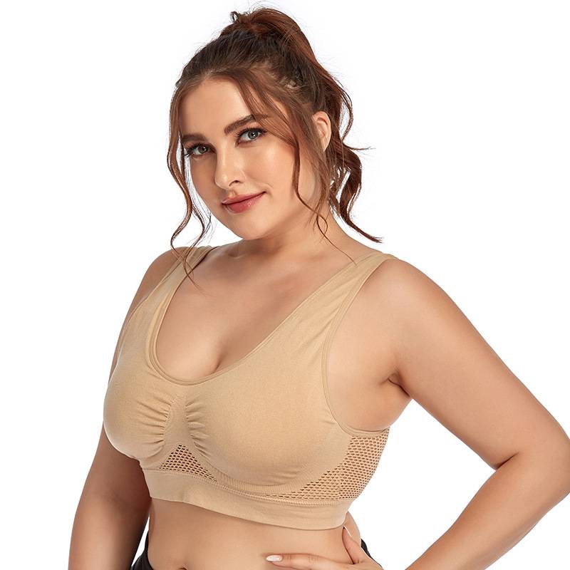 Cộng với kích thước M-6XL Liền mạch Áo ngực thể thao Đàn bà Đồ lót Bralette