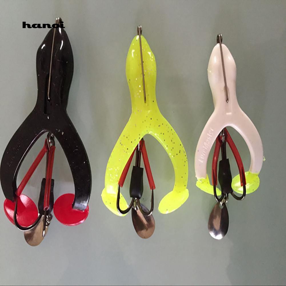 Mồi giả câu cá bằng nhựa mềm có lưỡi móc