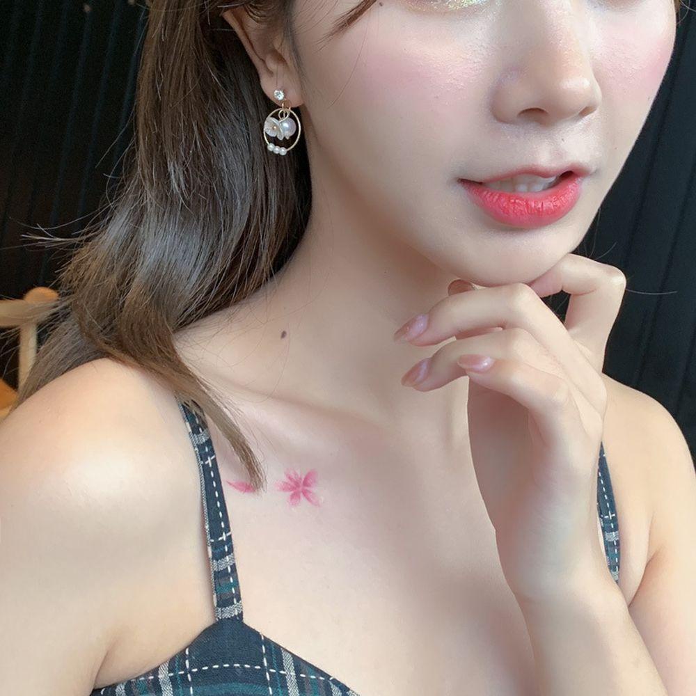 Bông Tai Tròn Đính Đá Zircon Dễ Thương Thanh Lịch|Trang Sức Vòng Đeo Tay Thời Trang Sành Điệu Cho Nữ