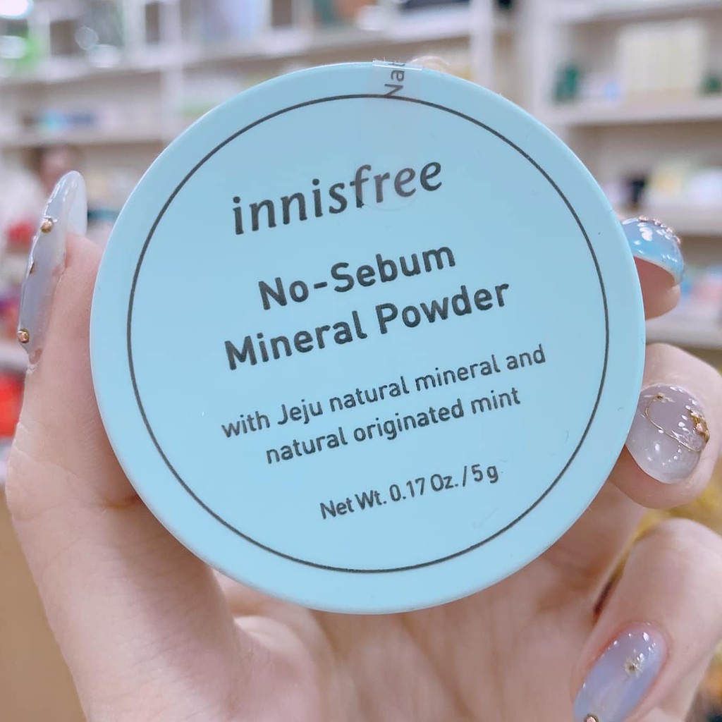 Phấn Phủ Innisfree No Sebum Mineral Powder 5g