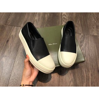 (XỊN) GIÀY SLIPON DA RICK OWENS