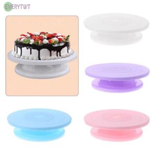 Bàn xoay hỗ trợ trang trí bánh kem chống trượt chất lượng cao tiện dụng