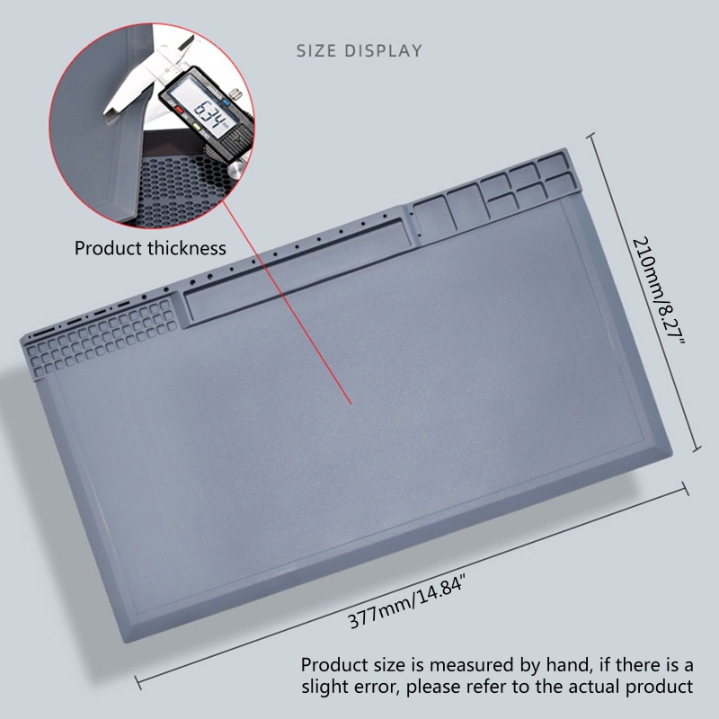 Tấm Silicone Cách Nhiệt Hỗ Trợ Sửa Chữa Máy Tính Điện Tử