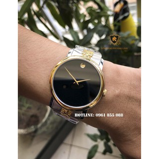 Đồng hồ Mo nam dây kim loại