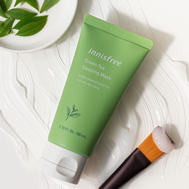 Mặt Nạ Ngủ Trà Xanh Innisfree Green Tea Sleeping Mask