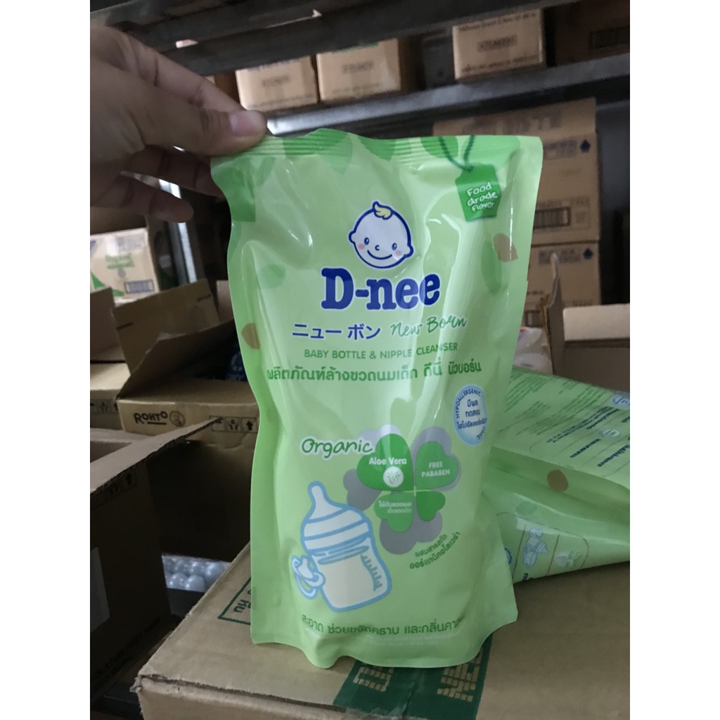 Túi nước rửa bình dnee 600ml