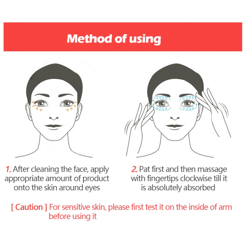 VIBRANT GLAMOUR Kem Mắt Collagen Kem Loại Bỏ Nếp Nhăn Kem Loại Bỏ Quầng Thâm Mắt-Ampere