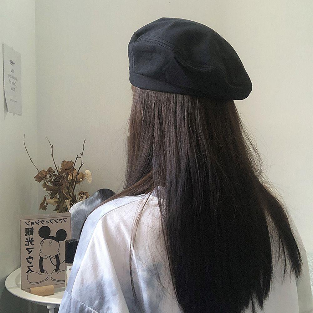 LILYES Mũ Beret Màu Sắc Nhã Nhặn Dành Cho Nữ