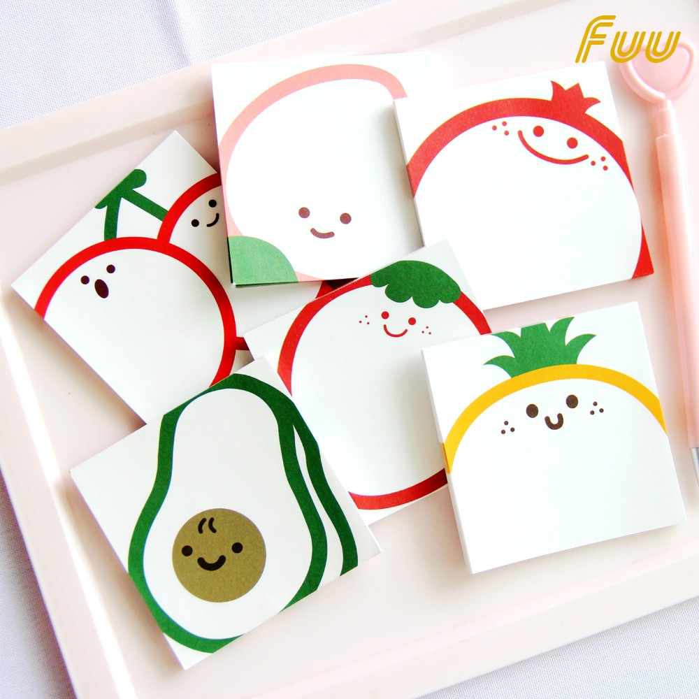 Giấy ghi chú hoa quả