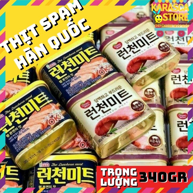 Thịt Hộp Spam Hàn Quốc 340gr