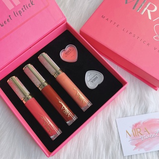 Set 3 Cây Son Kem Mira Sweet