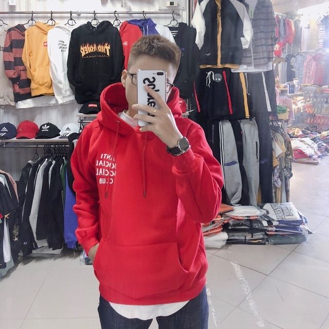 [UNISEX] HOODIE ANTI SOCIAL SOCIAL CLUB - HOODIE ASSC - ÁO NỈ NAM NỮ