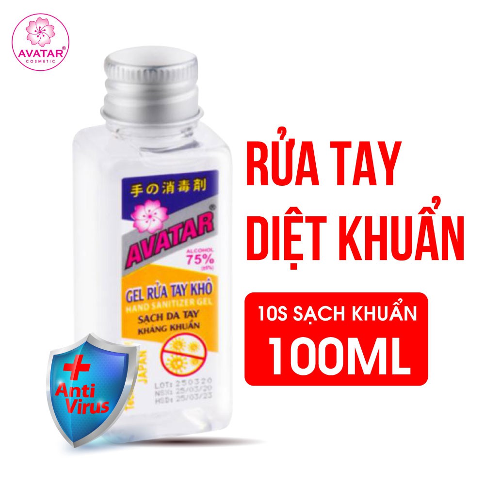 Nước rửa tay khô Avatar 75% cồn (40ml)- Diệt khuẩn tối đa - có chứng nhận Y tế từ PASTEUR | BigBuy360 - bigbuy360.vn