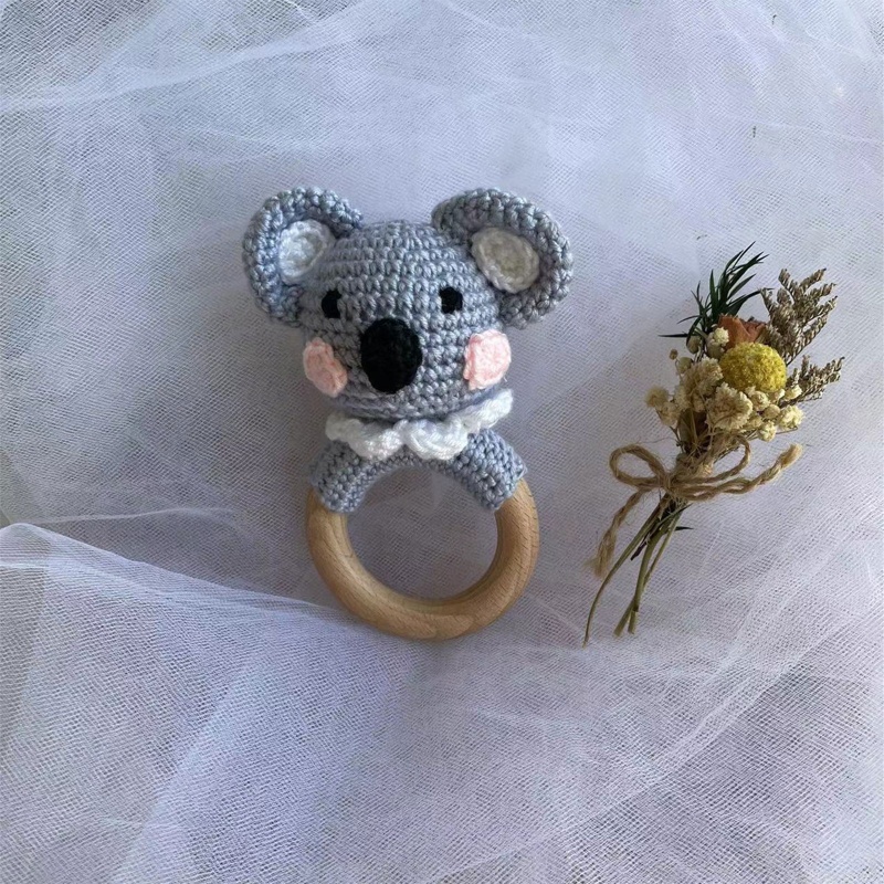 Đồ Chơi Ngậm Nướu Hình Gấu Koala DIY Dành Cho Trẻ Sơ Sinh