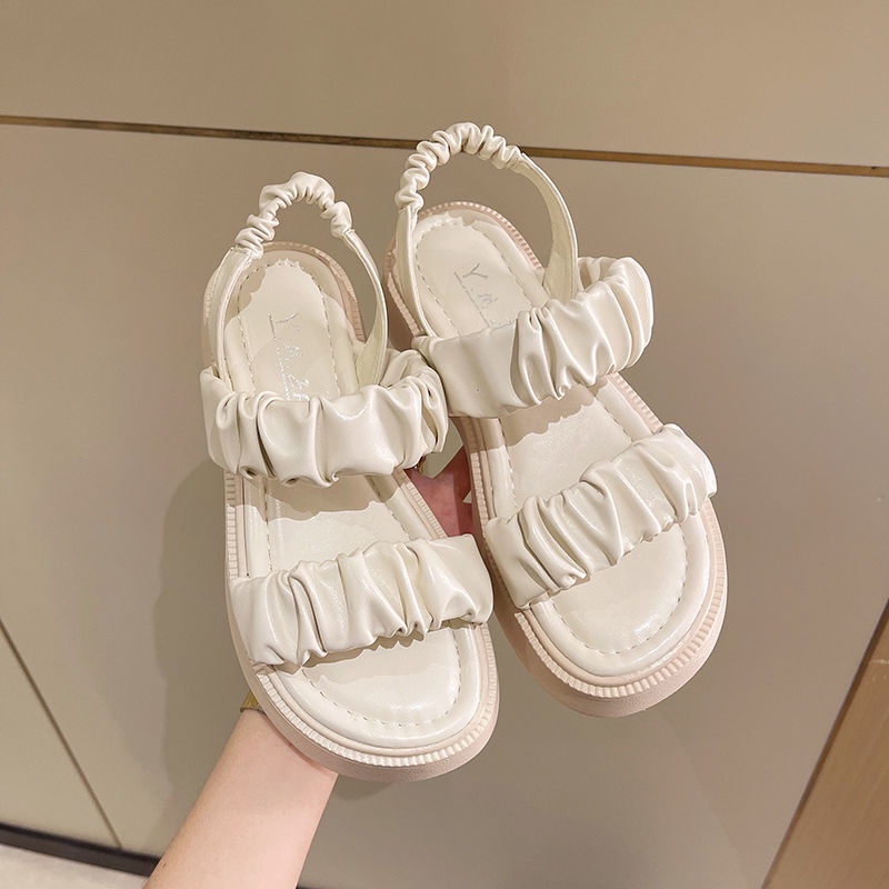 Dép Sandal Đế Dày Phong Cách Mới Mùa Hè Dễ Phối Đồ Cho Nữ