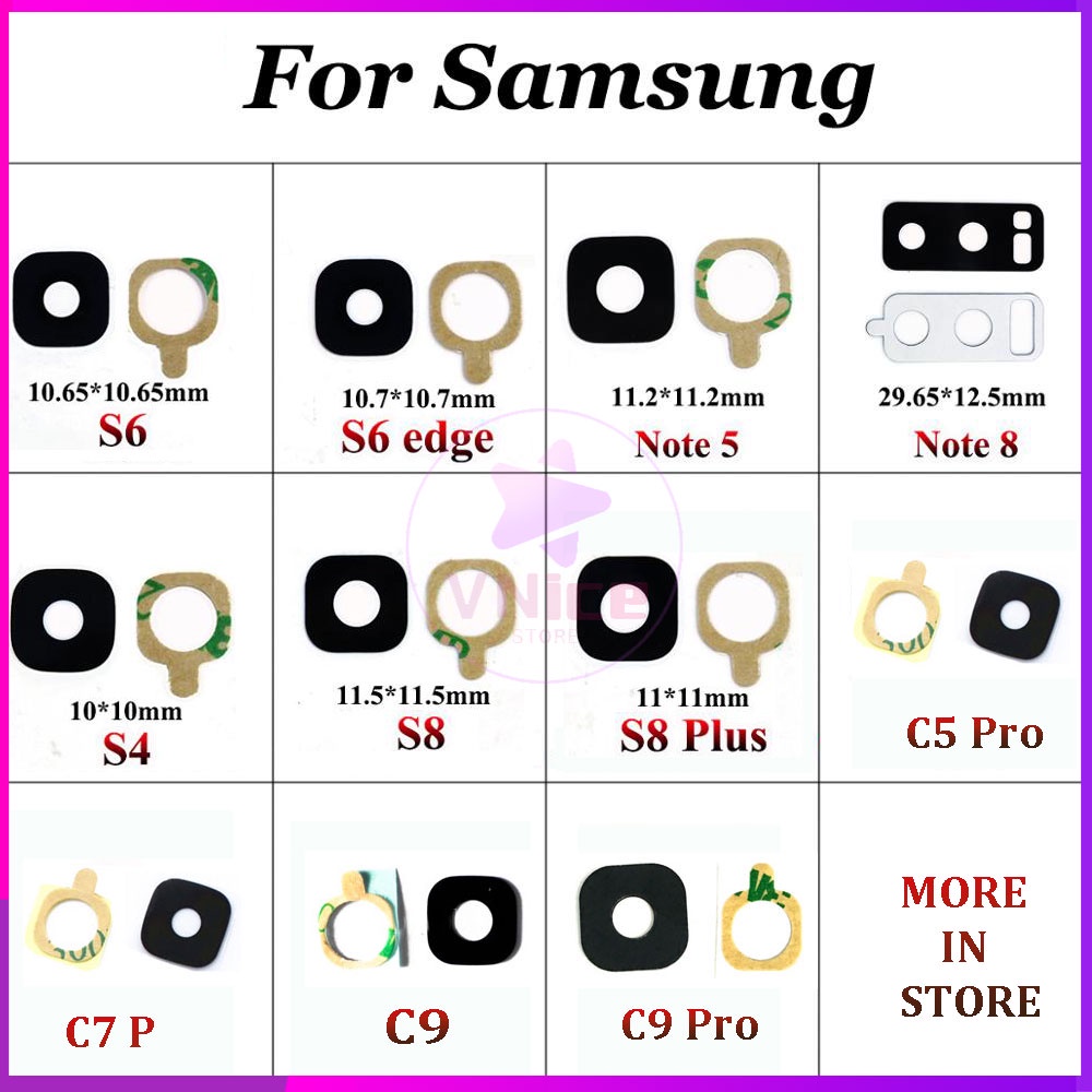 Camera Sau Thay Thế Cho Samsung S6 S7 Edge S8 S9 Plus Note5 8 C4 C5 C7 C9 Pro