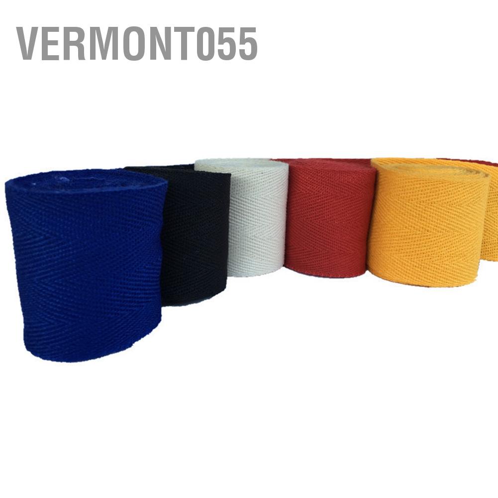 Vermont055 Vermont055 Bông Boxing Thể thao Dây đeo Kick Bandage Sanda Karate Taekwondo Găng tay Bao