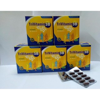 Trivitamin 3B bồi bổ sức khỏe, nâng cao thể trạng, hỗ trợ kén ăn, người suy nhược, bị lao lực, mất ngủ