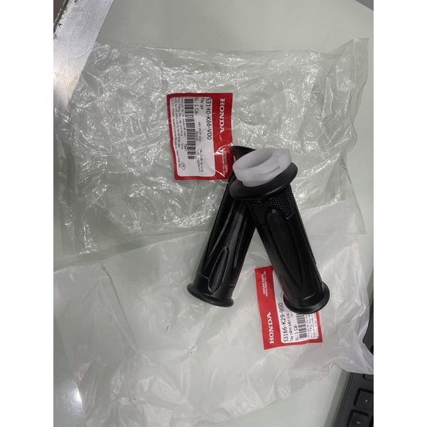 Tay nắm trái +Tay ga SH Mode,Air Blade màu nâu màu đen chính hãng Honda
