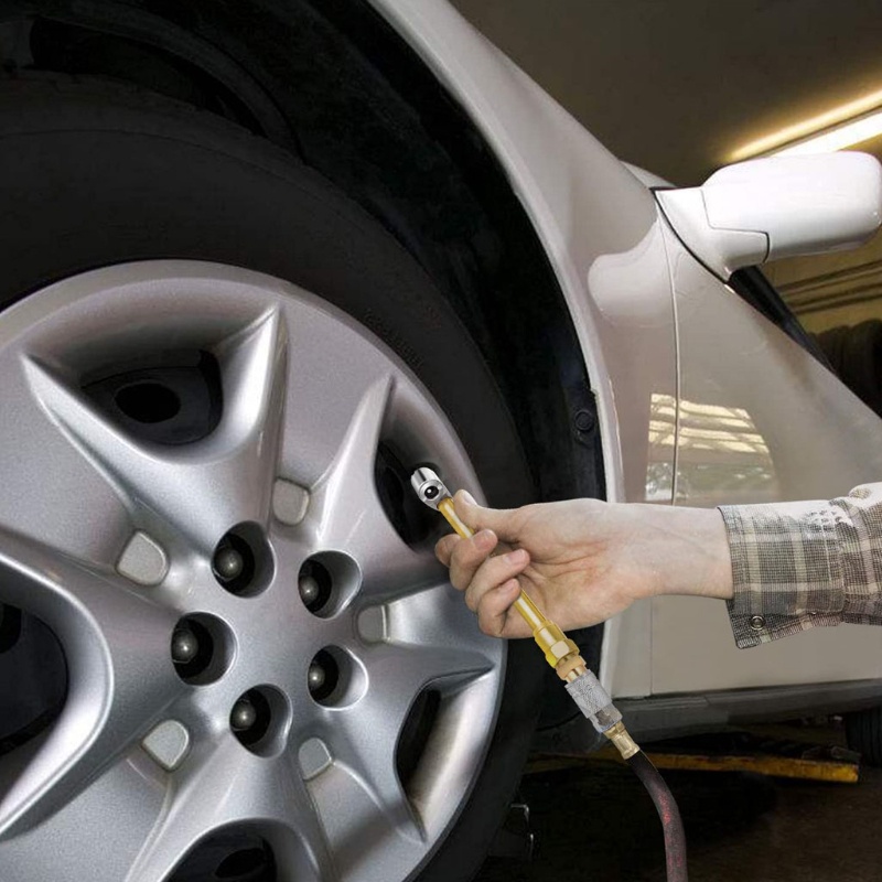 Bộ 4 Đầu Kẹp Thổi Khí Nén Đóng Kín 1 4 Đầu Bằng Đồng Thau