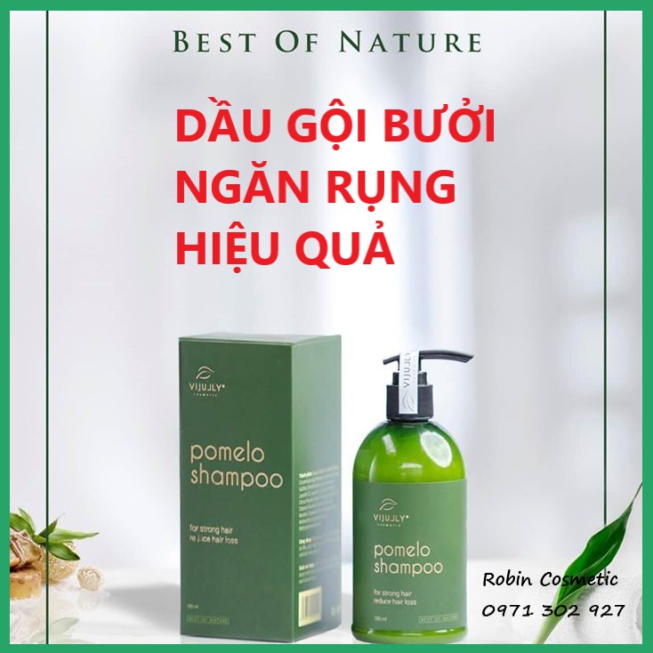 [GIẢM RỤNG RÕ RỆT] Dầu Gội Bưởi Cao Cấp ViJully - Kích Thích Mọc Tóc_Ngăn Rụng Tóc_Làm Dài Tóc_Phục Hồi Tóc Hư Tổn