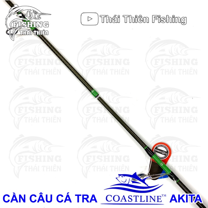 Cần Câu Cá Coastline Akita Khoen Fuji FazLite 3.0m Chuyên Câu Cá Tra Sông, Hồ Dịch Vụ