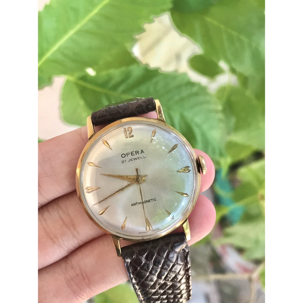 Đồng hồ nam OPERA 21 Jewels - Antimagnetic - Thụy Sỹ