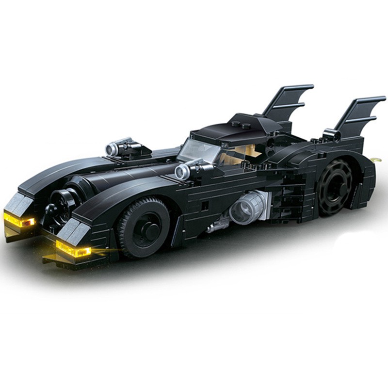 Lắp ghép Mô hình Super Hero Small Batmobile Car Lắp ráp Siêu Xe BatMan Decool 7147