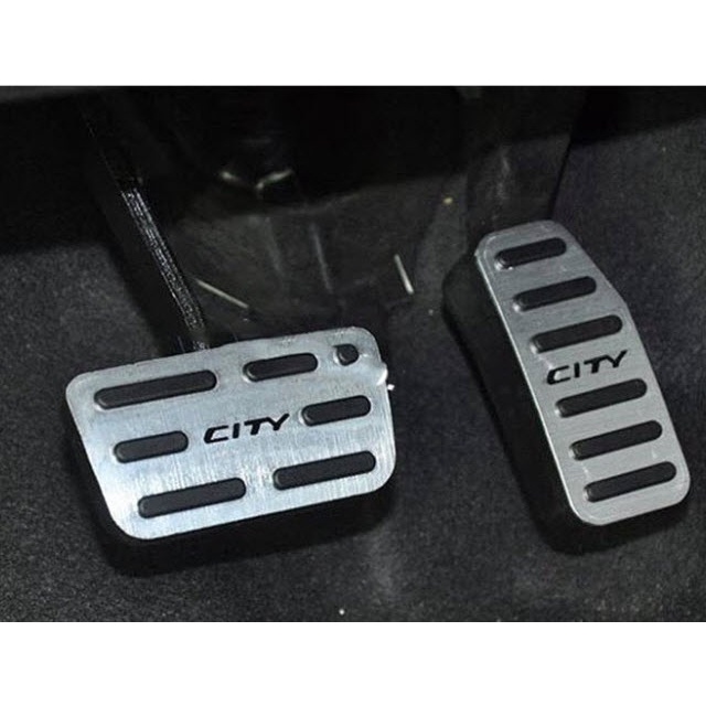 Ốp chân ga, chân phanh Honda City từ 2016 đến 2023 bản AT