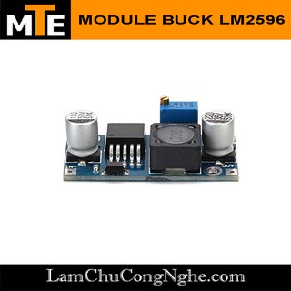 Mạch nguồn giảm áp, hạ áp LM2596 ADJ buck DC 3A có điều chỉnh điện áp