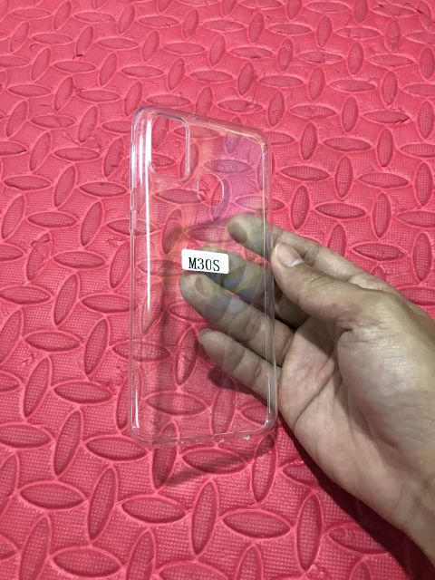 Ốp lưng silicon dẻo trong suốt SamSung Galaxy M30s (loại tốt)