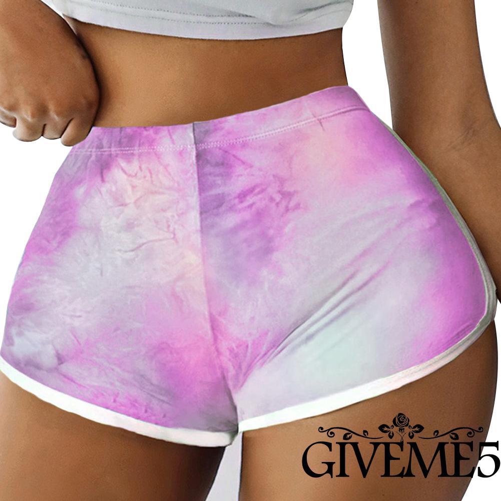 Quần short thể thao lưng cao thời trang năng động cho nữ