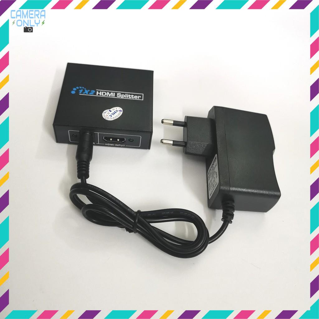 Bộ chia HDMI 1 ra 2 Full HD 1080 chia 1 nguồn HDMI ra thành 2 nguồn HDMI loại tốt