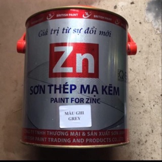 Sơn mạ kẽm ZN 2,5 lít giá trị từ sự đổi mới