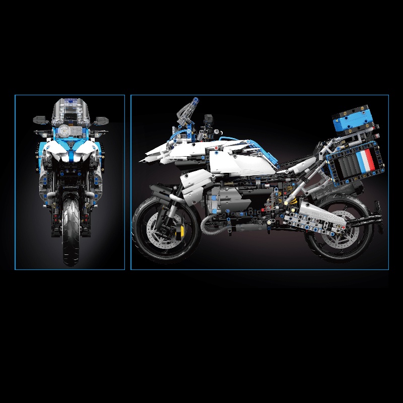 Đồ chơi Lắp ráp Mô hình xe máy Water Bird Motorcycle TGL T4022 BMW R1250 GS  2369pcs