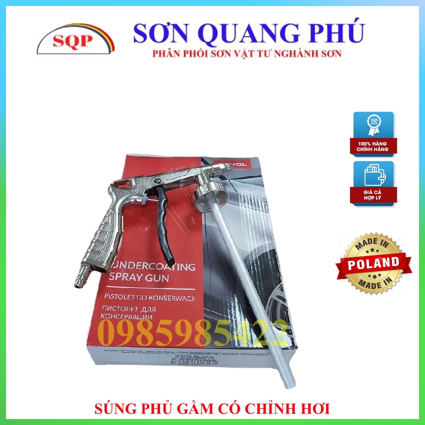 Súng phun phủ gầm chất lượng cao giá cực rẻ dùng được cho các hãng Liqui Moly, Wurth, Forch, Sika ... SONQUANGPHU8856