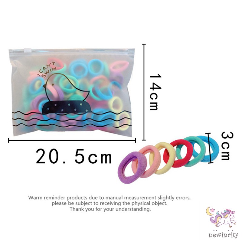 Dây thun cột tóc nhiều màu cho bé gái