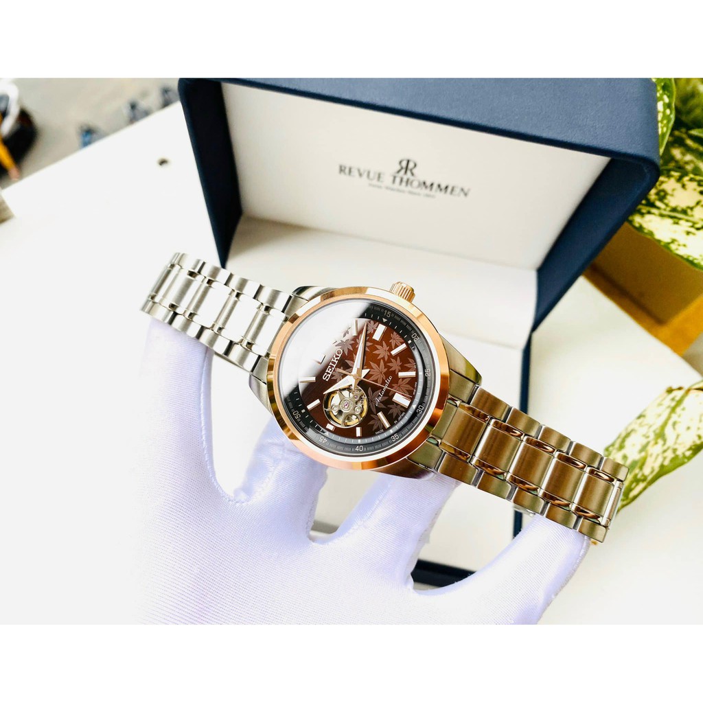 Đồng hồ nam Seiko Autumn Japan Limited 2020 SCVE056 - Siêu phẩm mang cảm hứng lá phong đỏ mùa thu